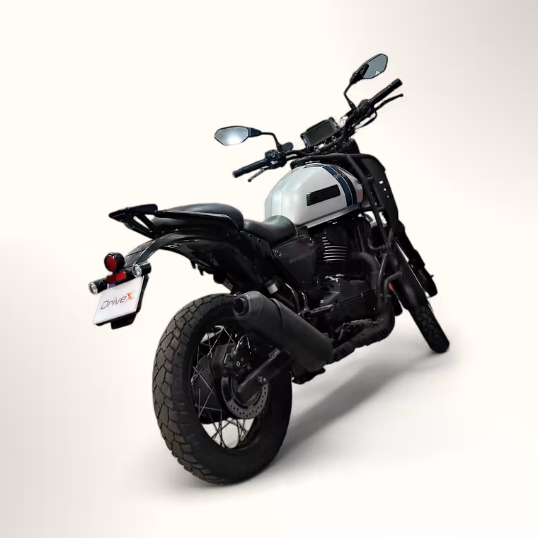 Yezdi Adventure Slick Silver