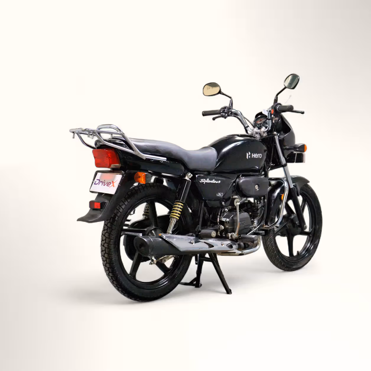 Hero Splendor Plus 100 Black And Accent Edition