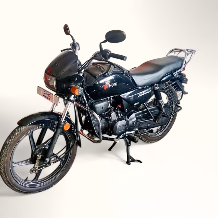 Hero Splendor Plus 100 Black And Accent Edition