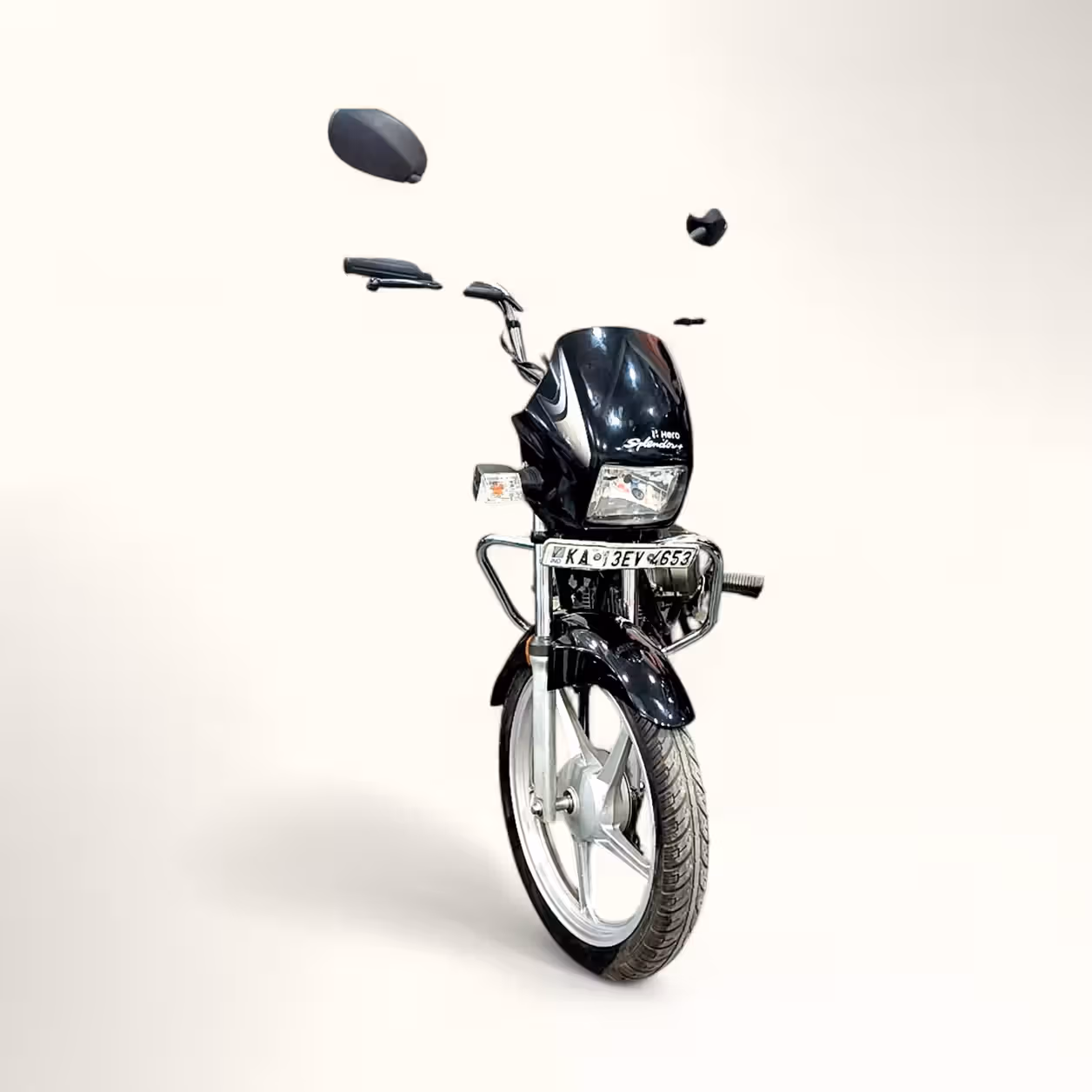 Hero Splendor Plus 100 Self Alloy I3S