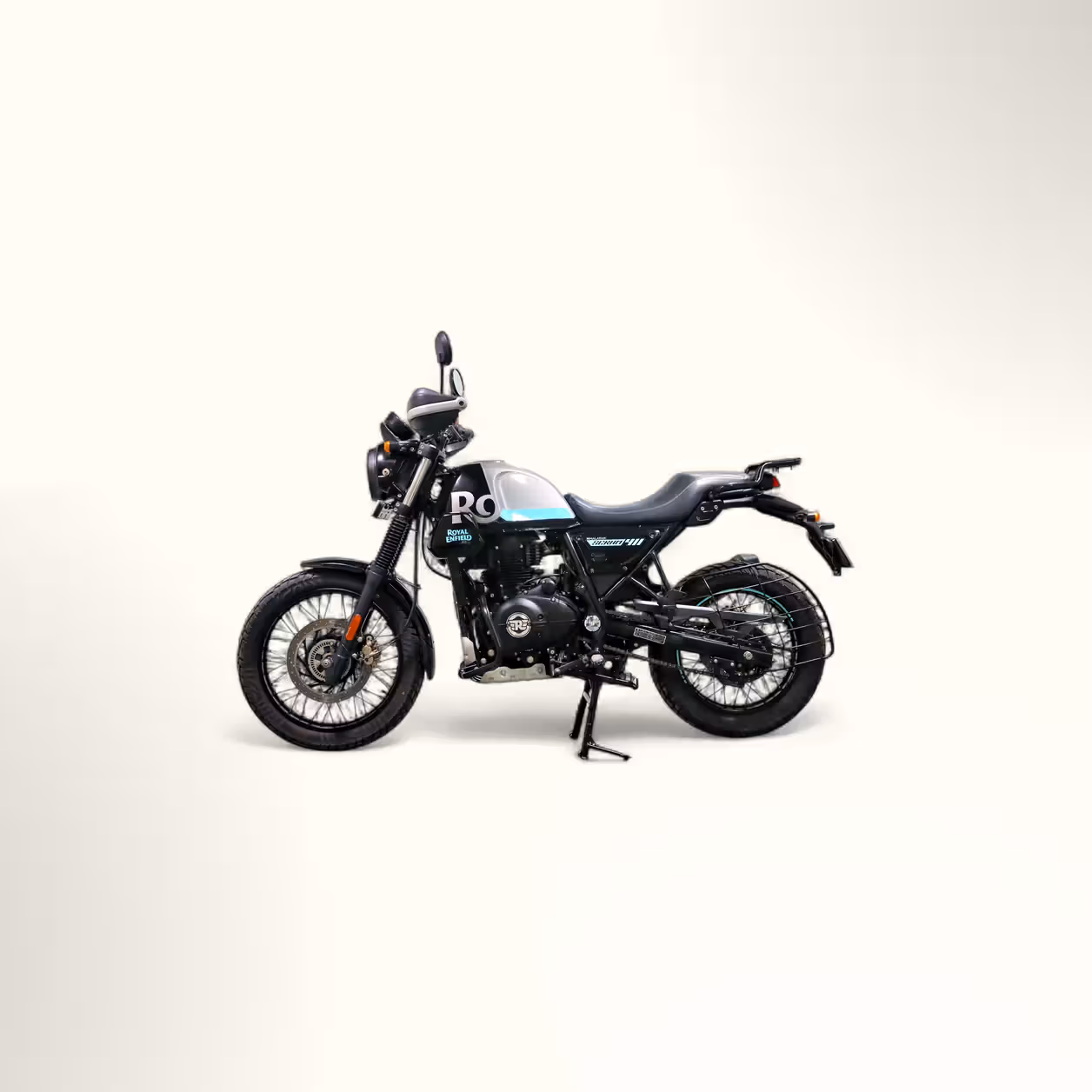 Royal Enfield Scram 411 Blazing Black