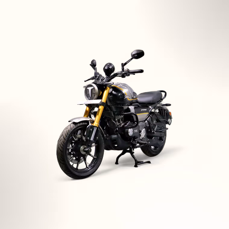 TVS Ronin Base Lightning Black
