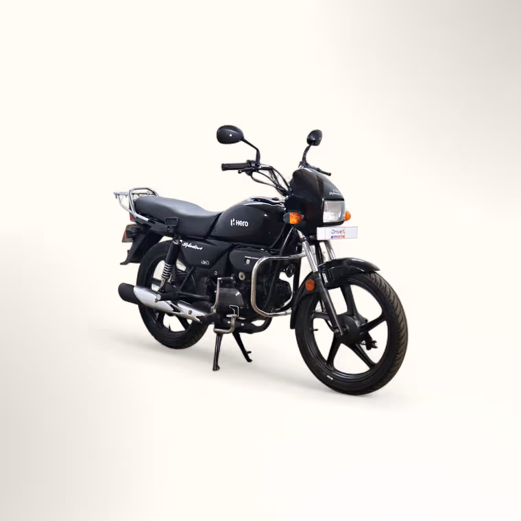 Hero Splendor Plus 100 Black And Accent Edition