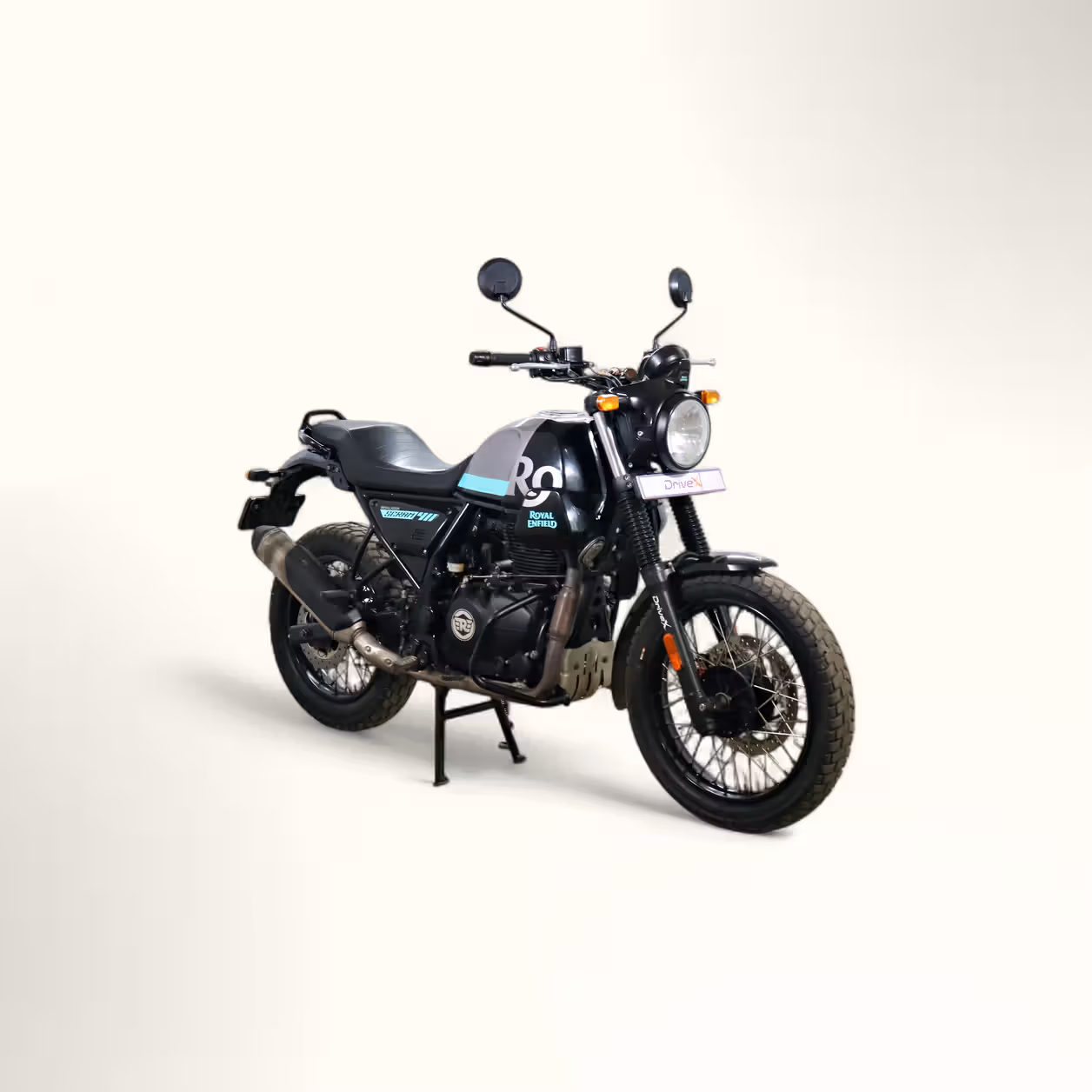 Royal Enfield Scram 411 Blazing Black