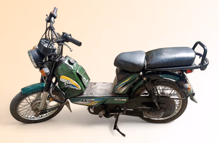 TVS XL 100 Heavy Duty I Touch Start