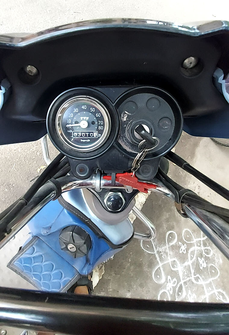 TVS XL 100 Comfort i Touchstart