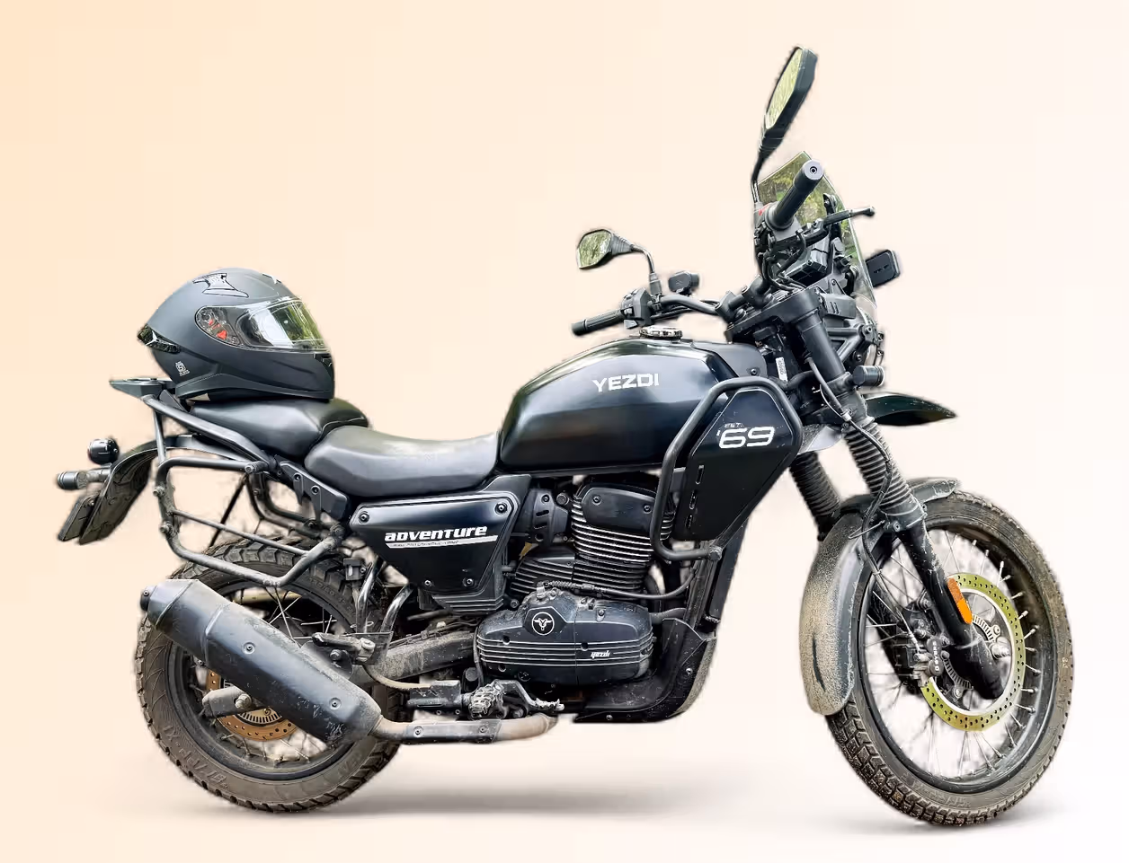 Yezdi Adventure Gloss