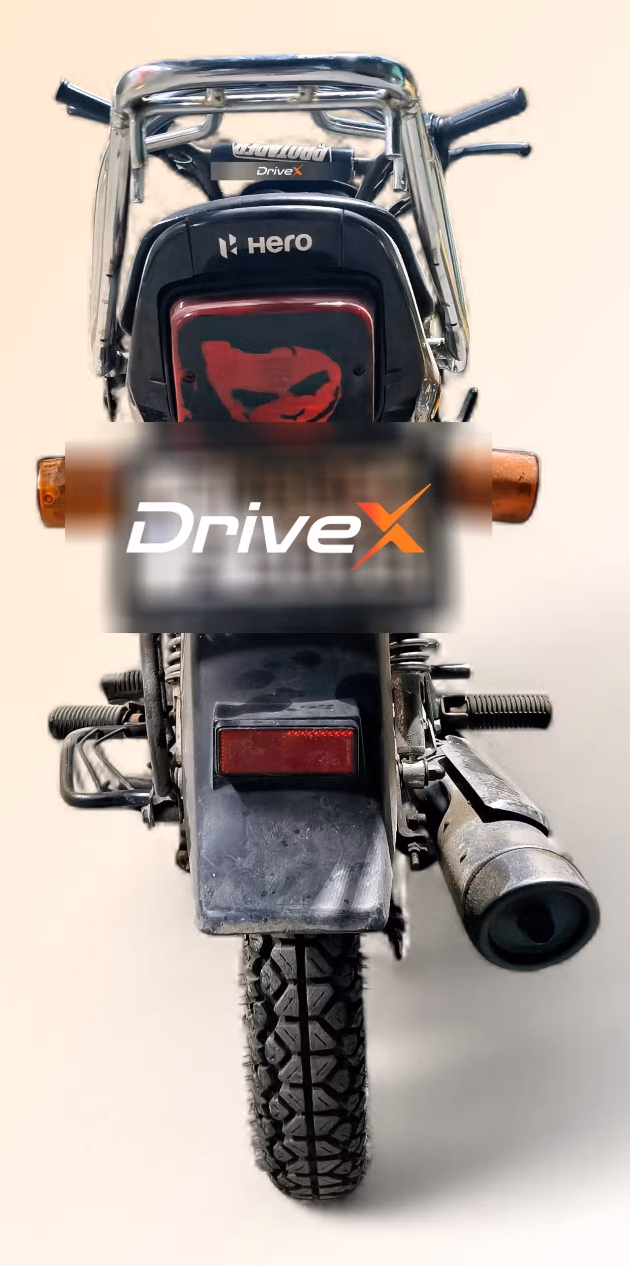 Hero Splendor Plus 100 Black And Accent Edition