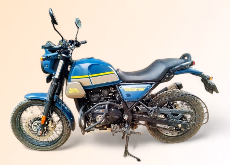 Royal Enfield Scram 411 Blazing Black