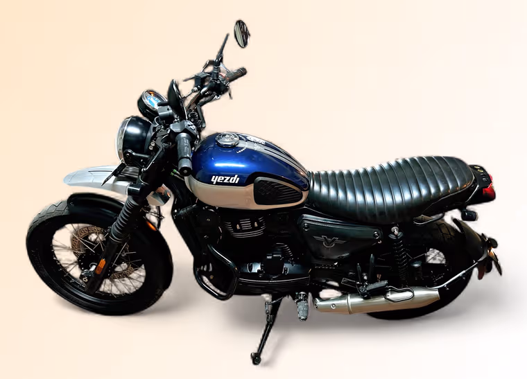 Yezdi Scrambler Yelling Yellow