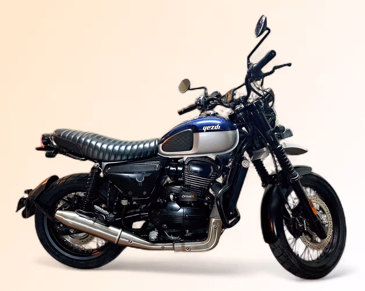 Yezdi Scrambler Yelling Yellow