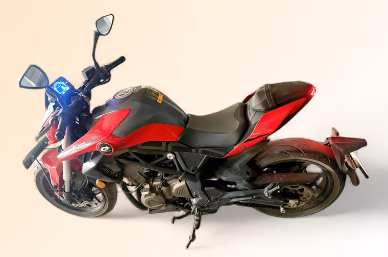 QJ Motor SRK 400 Red