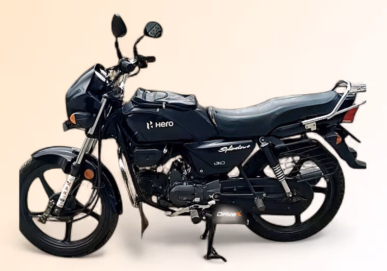 Hero Splendor Plus 100 Black And Accent Edition