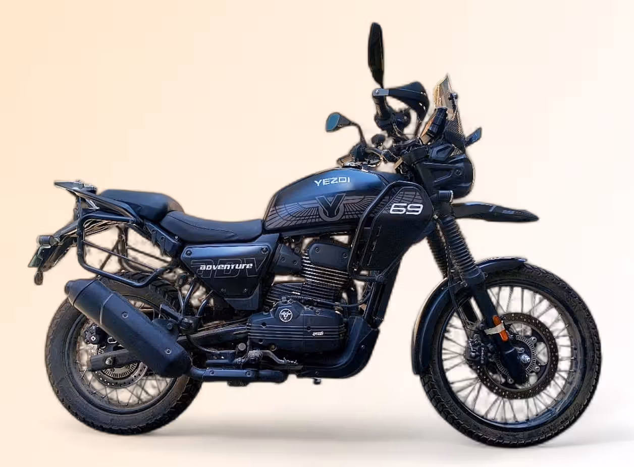 Yezdi Adventure Gloss