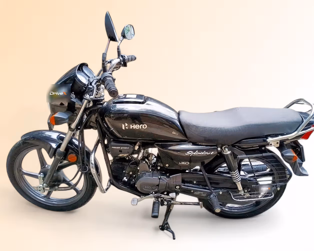 Hero Splendor Plus 100 Black And Accent Edition