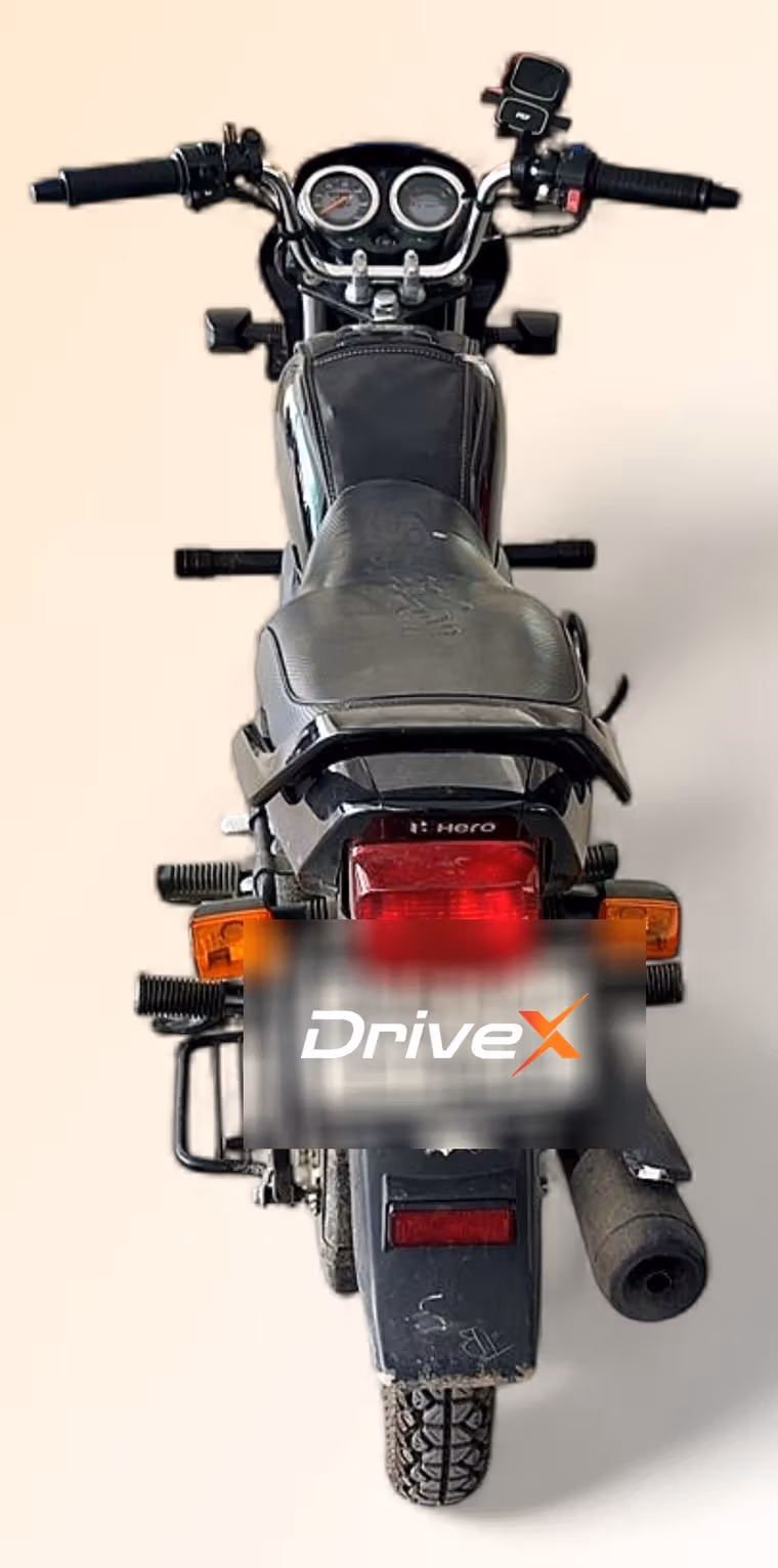Hero Splendor Plus 100 Black And Accent Edition