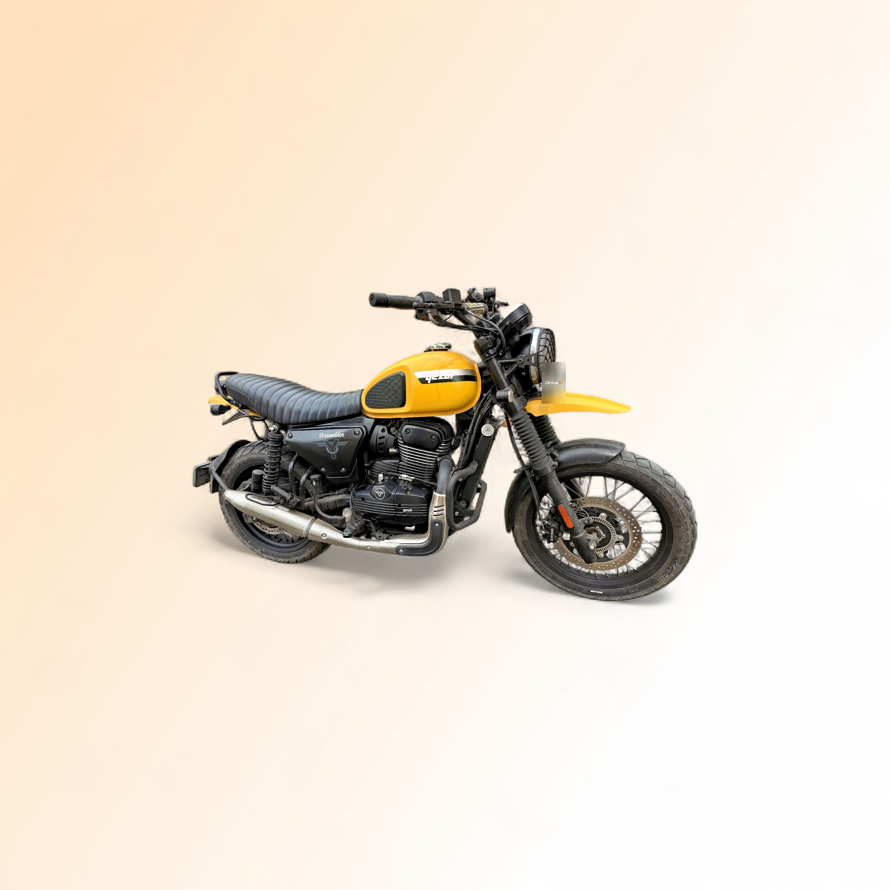 Used Yezdi Scrambler Yelling Yellow 2024 in Chennai | DriveX Direct #350538