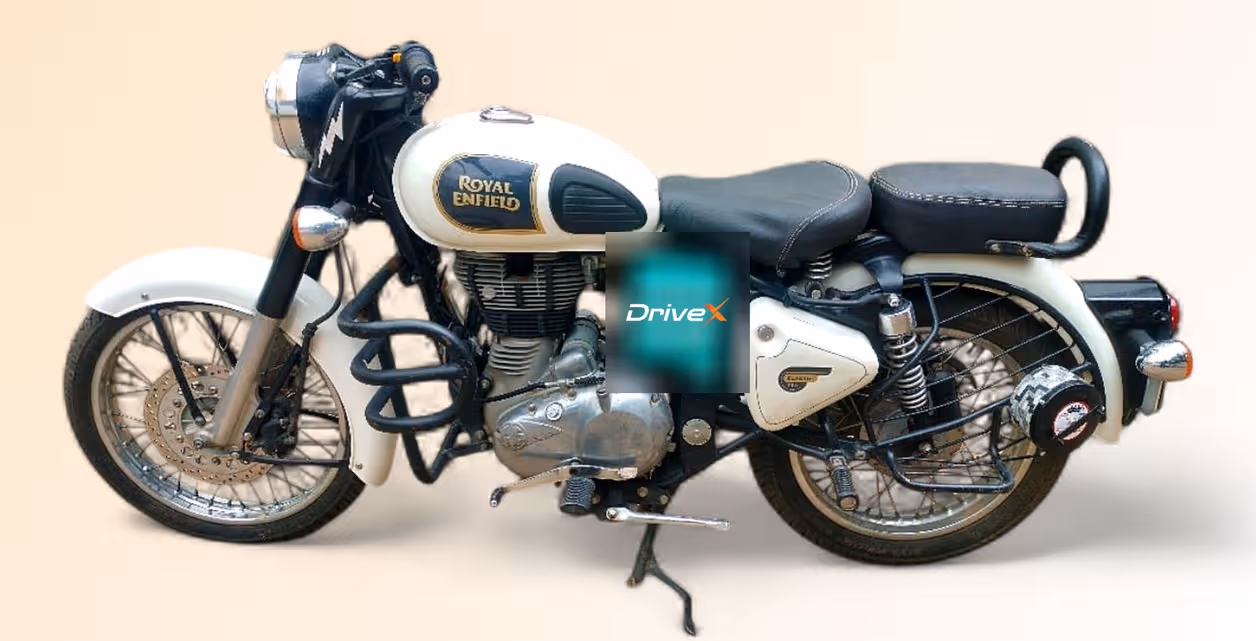 Royal Enfield Classic 350 Ash White With Dual Channel ABS
