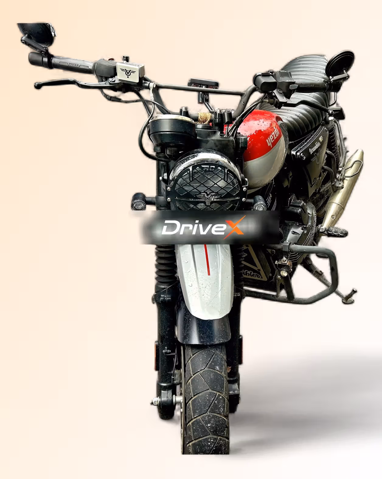 Yezdi Scrambler Yelling Yellow