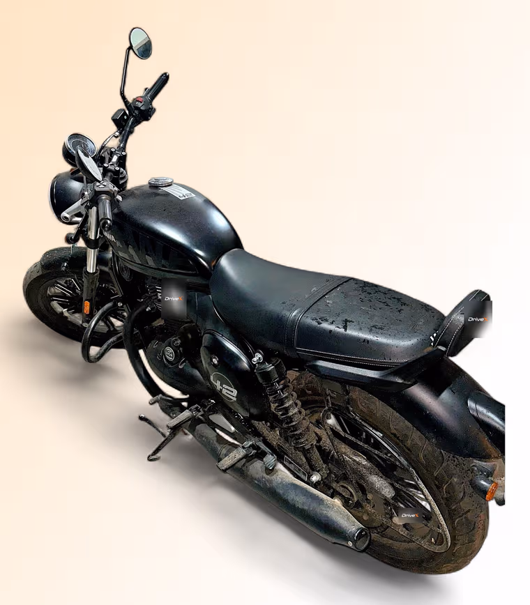 Jawa 42 FJ Deep Black Matte Red Clad