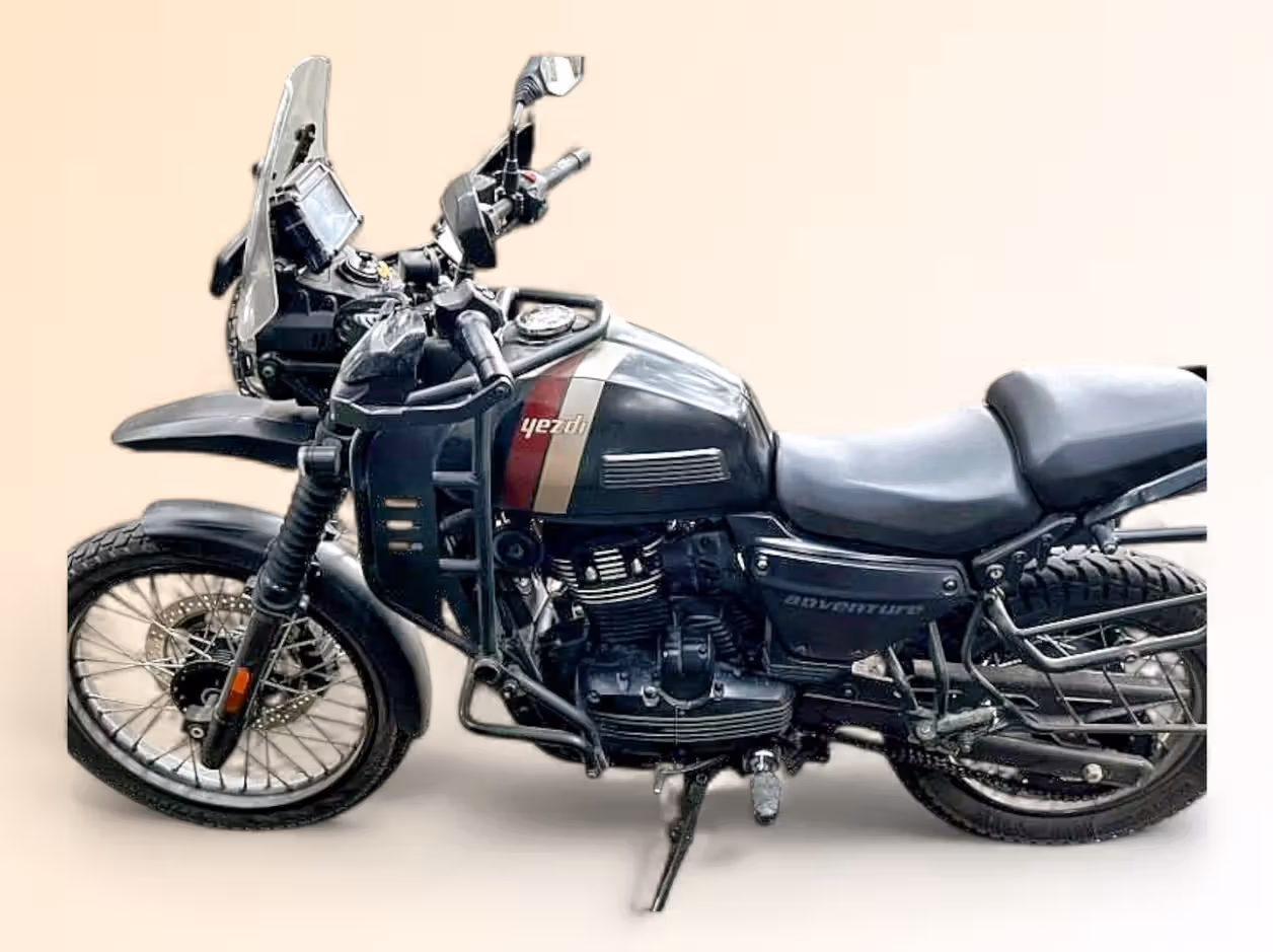 Yezdi Adventure Gloss