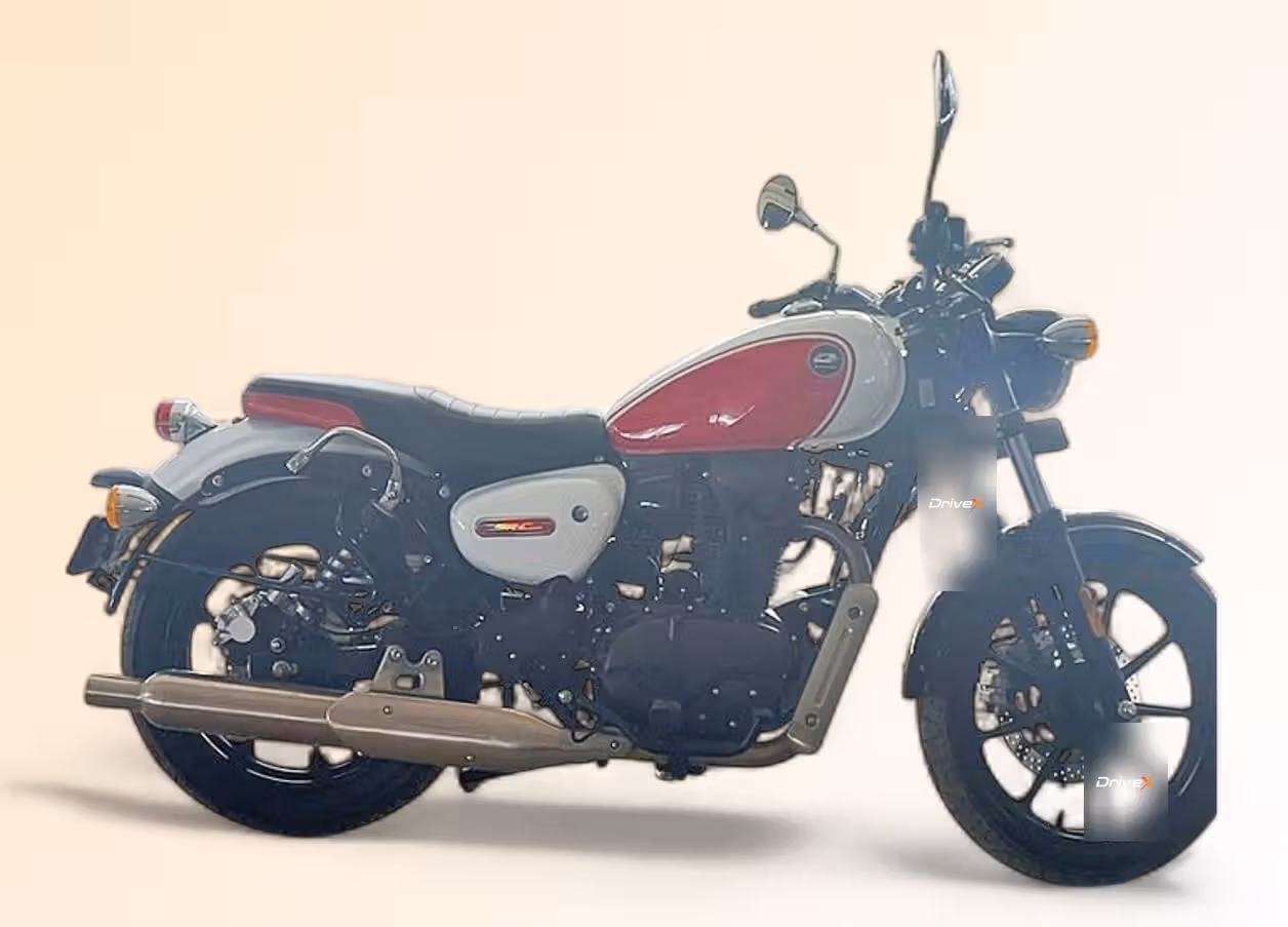 QJ Motor SRC 500 Red White