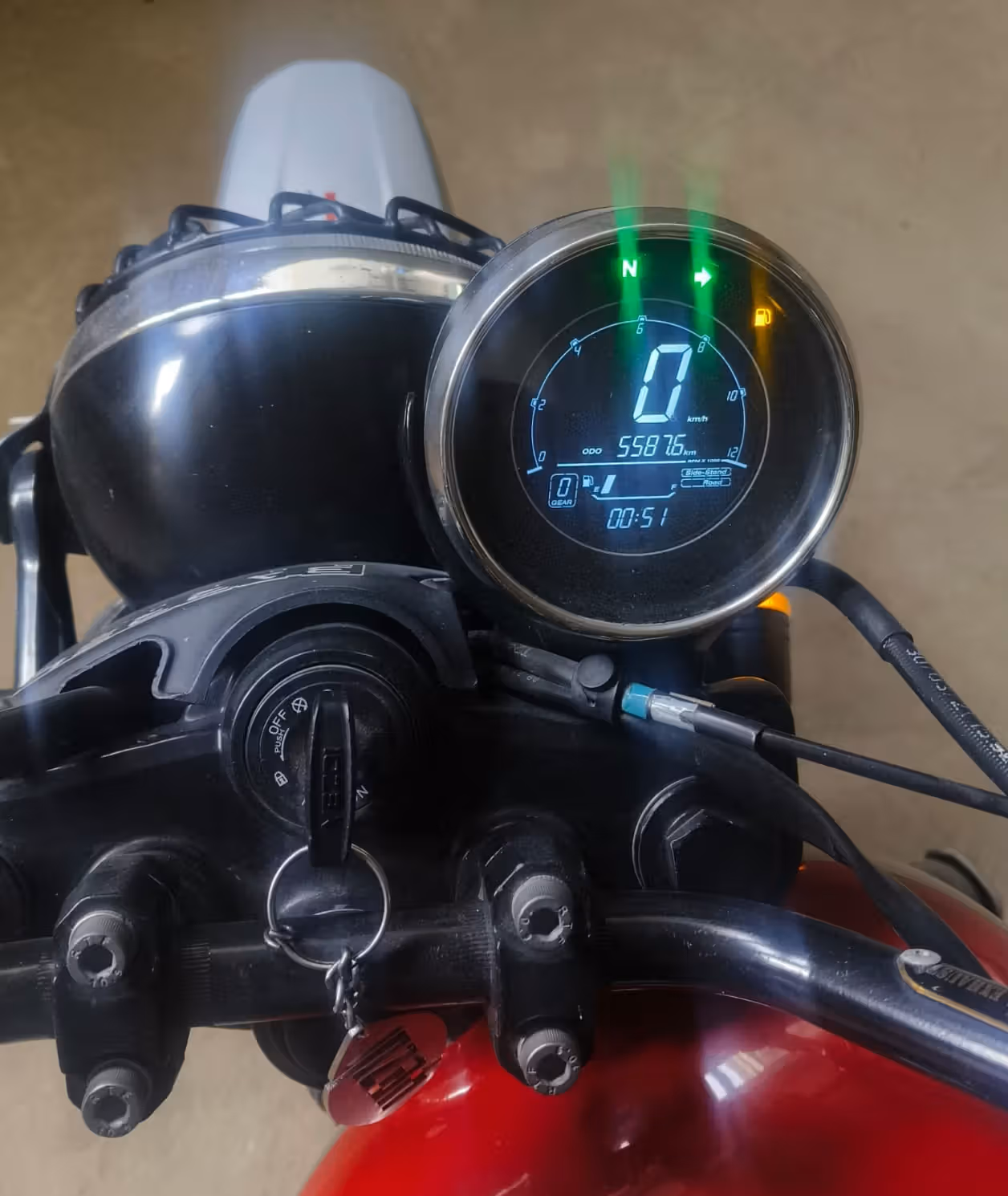 Yezdi Scrambler Yelling Yellow