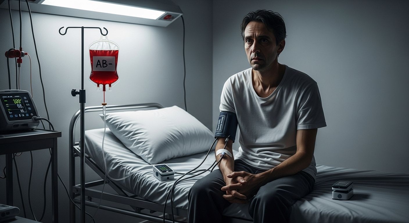 ab negative blood group problems