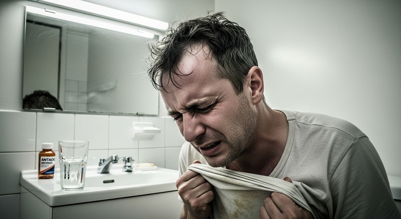 acid reflux and diarrhea at the same time