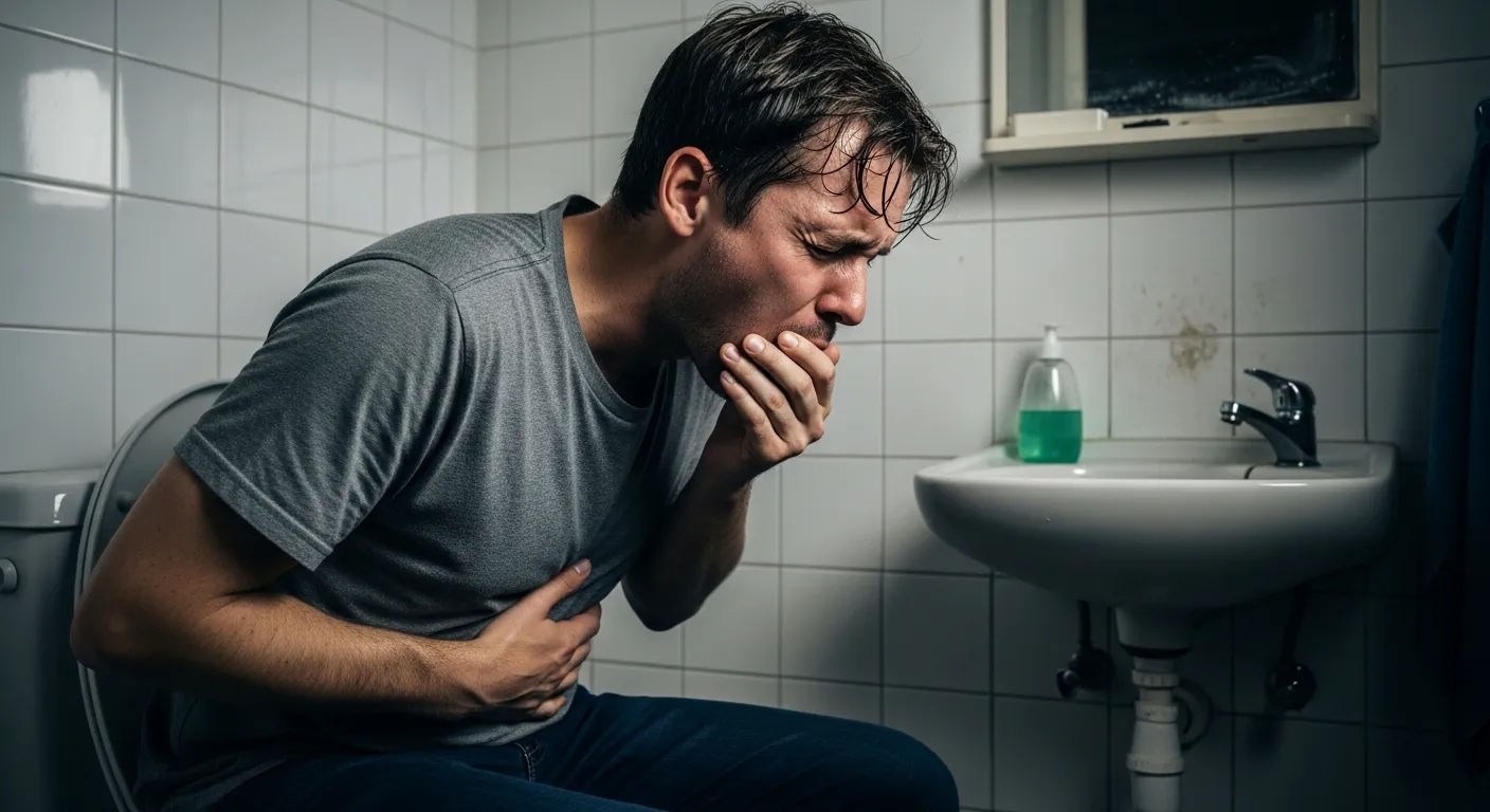 diarrhea and burping