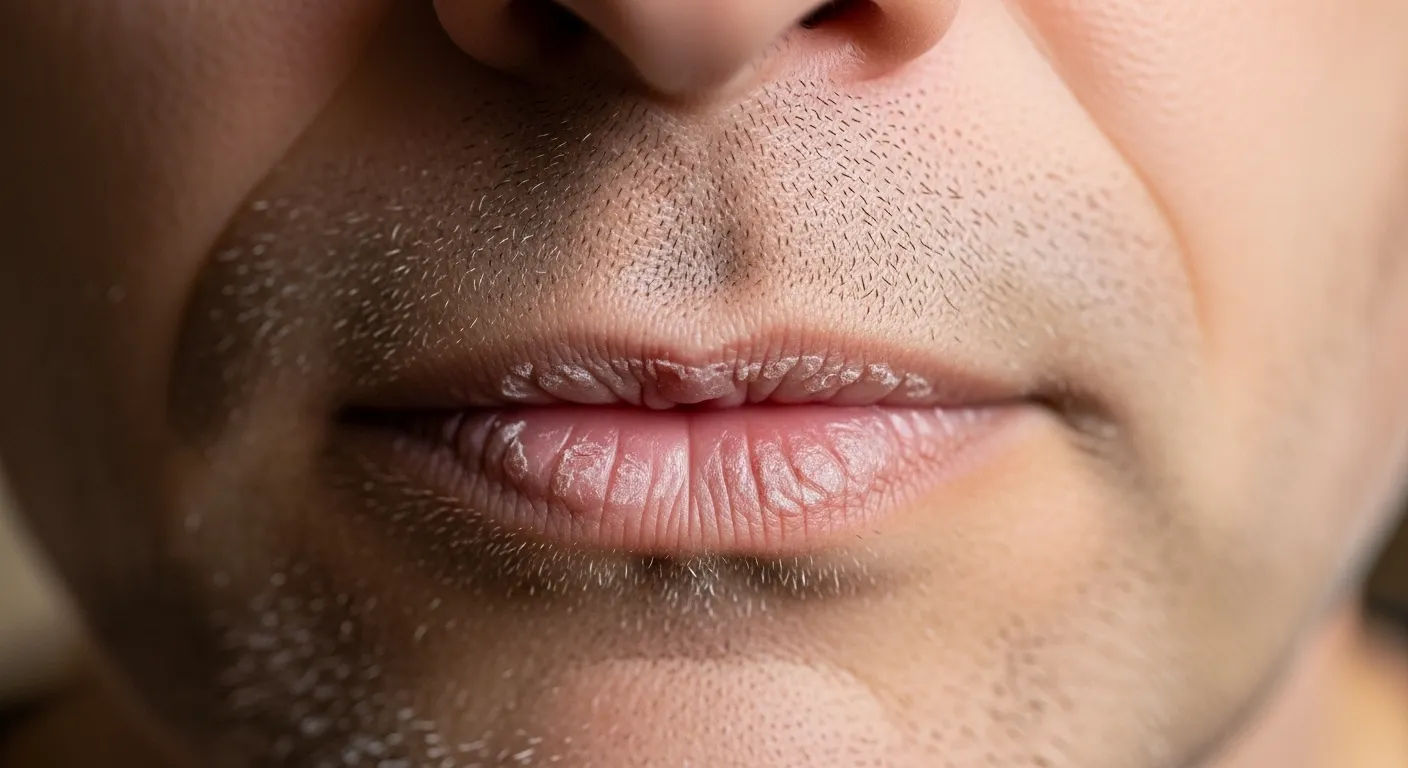 dry skin corner of mouth