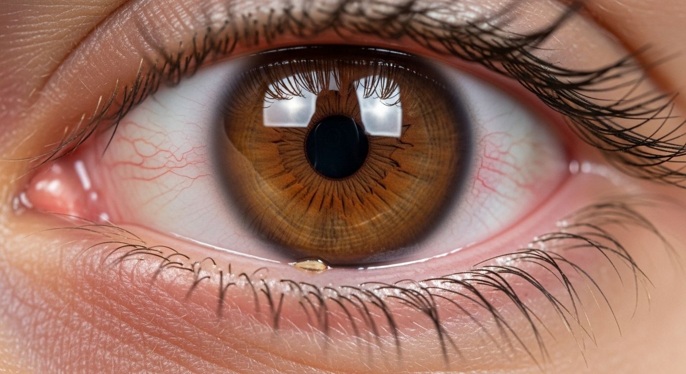 eye irritation in one eye