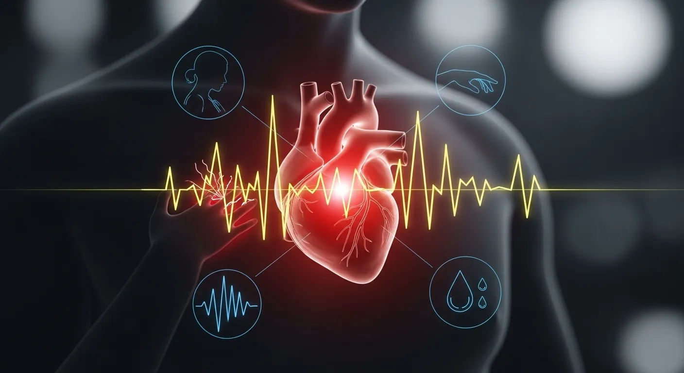 heart problem symptoms in females