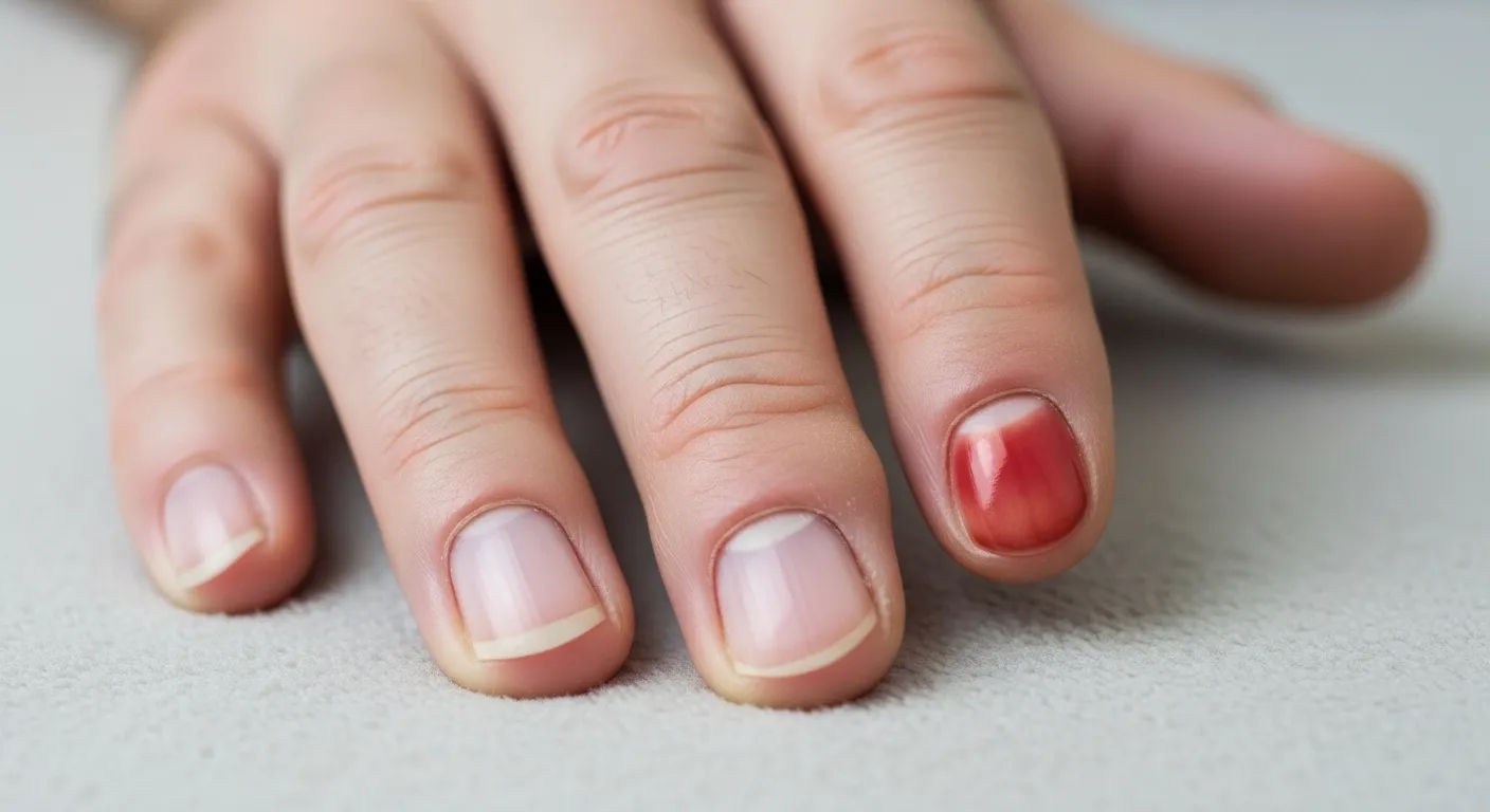 Kidney Disease Nails Ridged Changes Spot