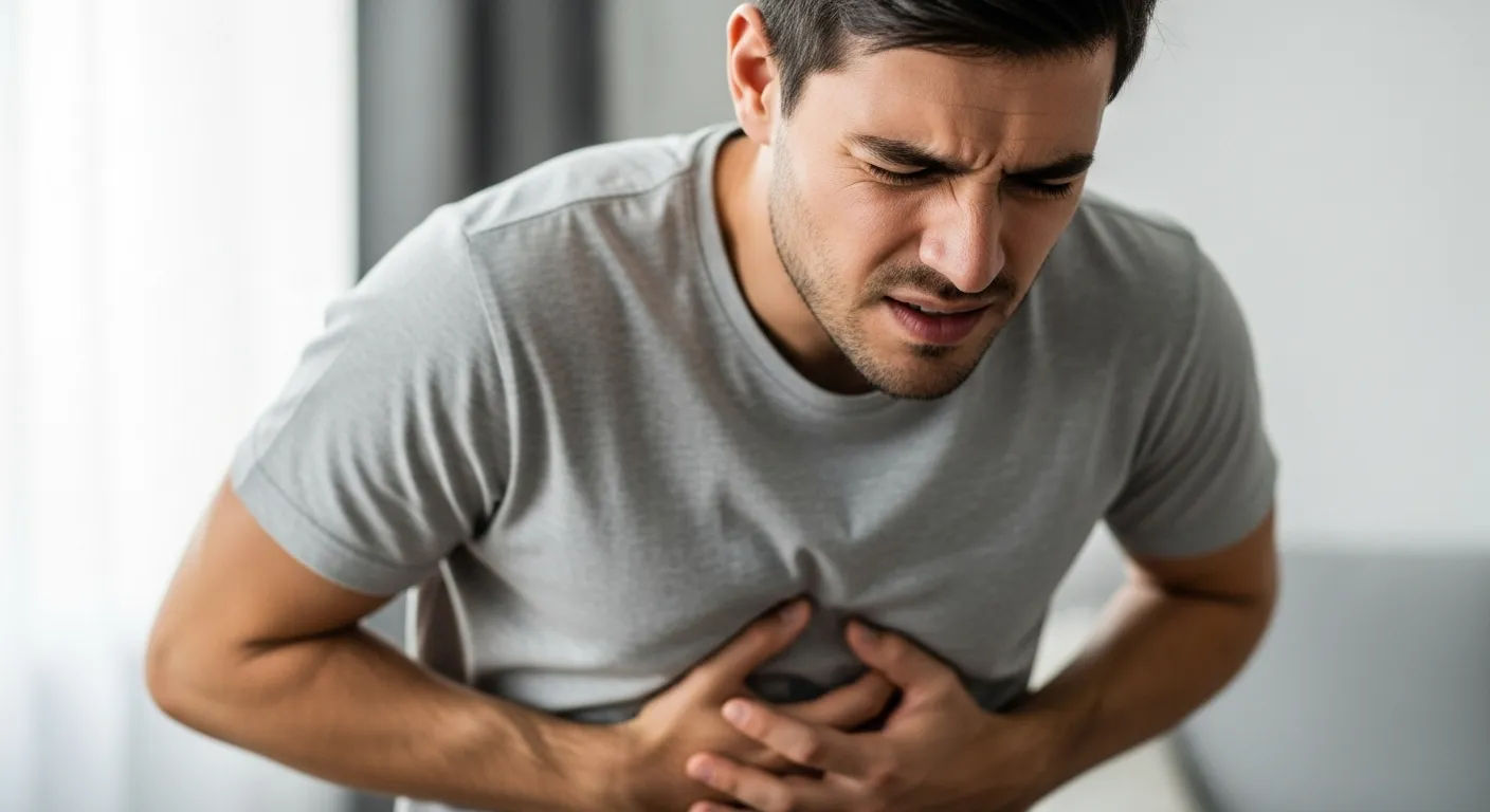 upper stomach gas pain