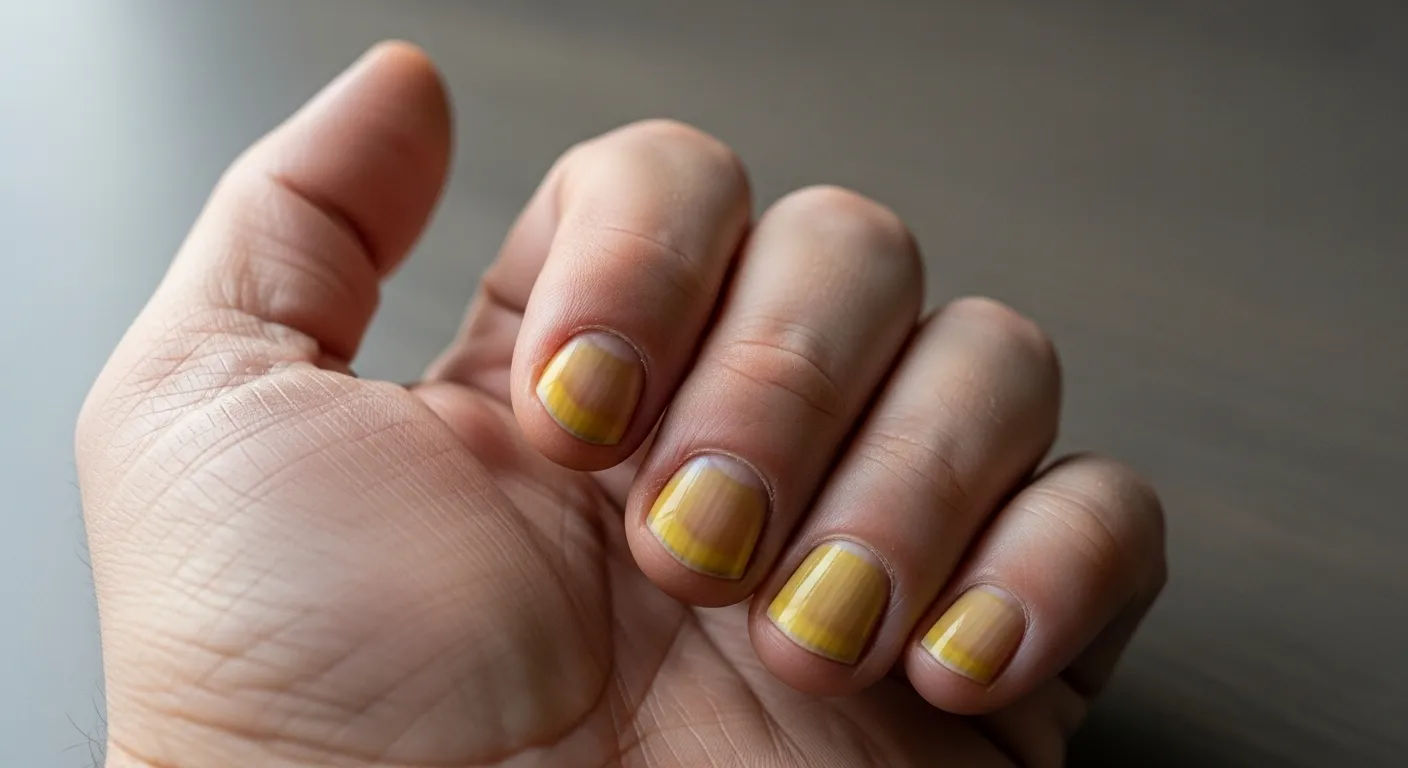 yellow fingernails vitamin deficiency