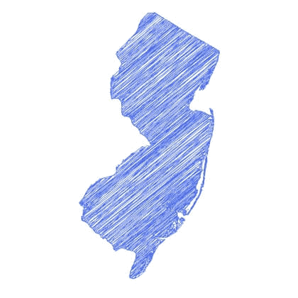 new jersey blue color sketch