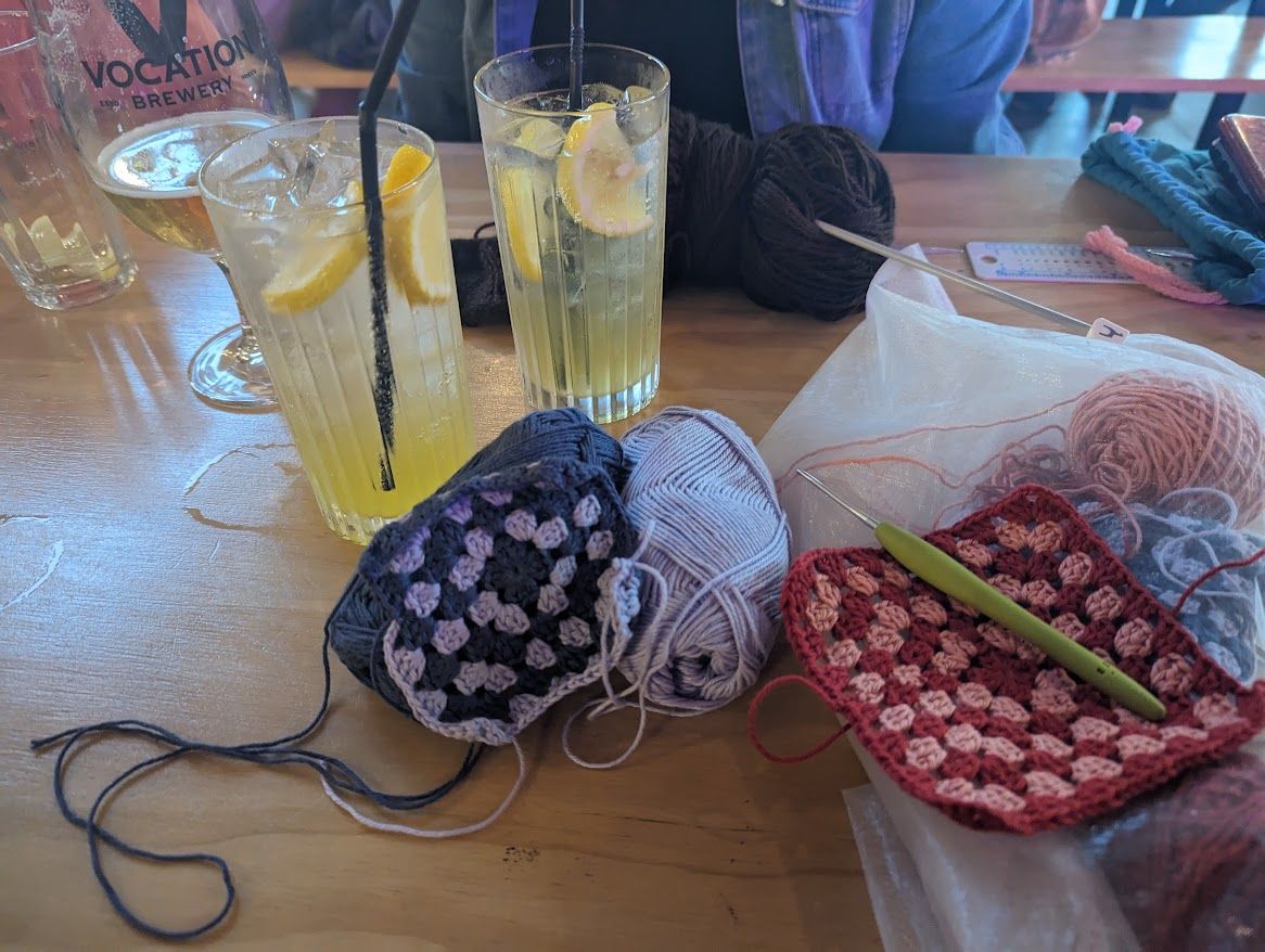 Gettin' knitty with it