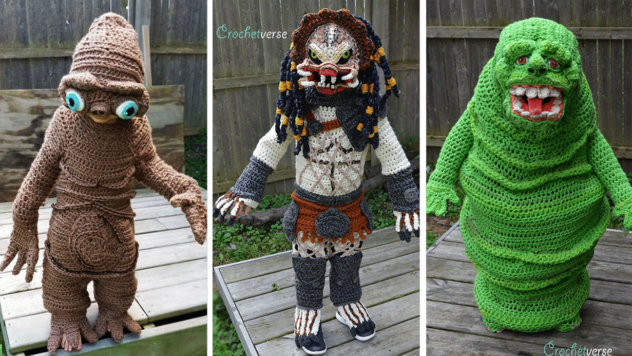 You've got knit on your face