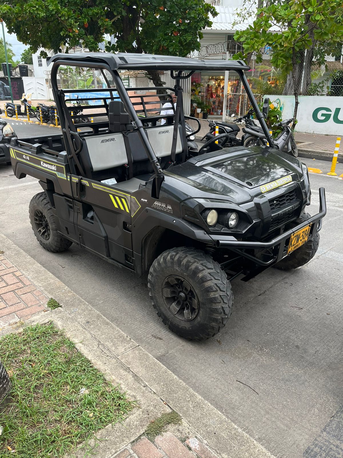 A scooter or mula