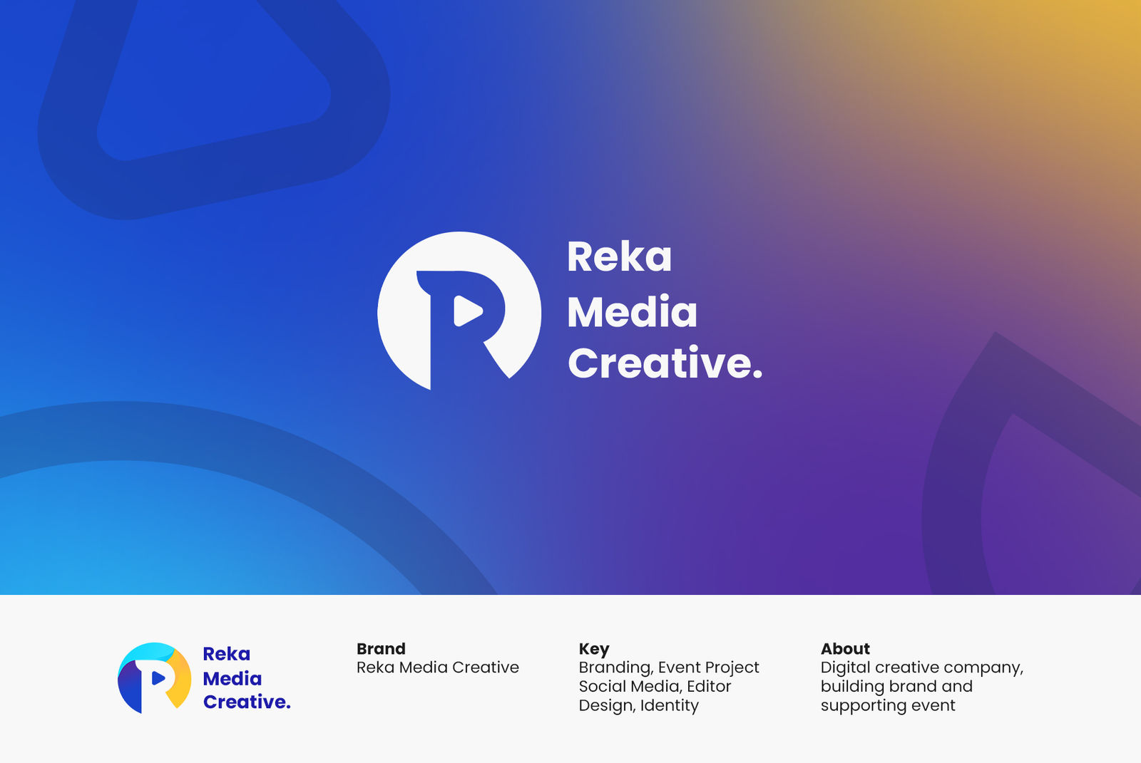 Reka Media Creative Brand Identity