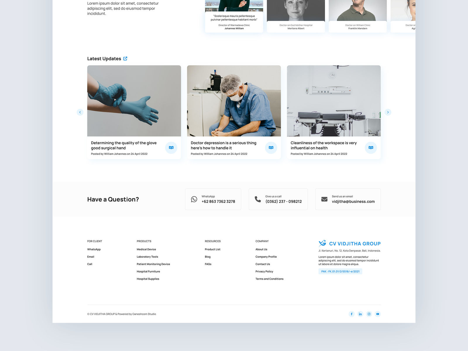 Footer