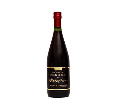 Baron De Bercy Premium Red Non-Alcoholic Fruit Juice Wine - 1 Litre