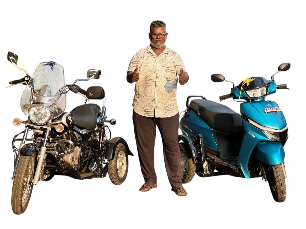 DS Works Adyar handicapped vehicle modification workshop showing expert craftsmanship