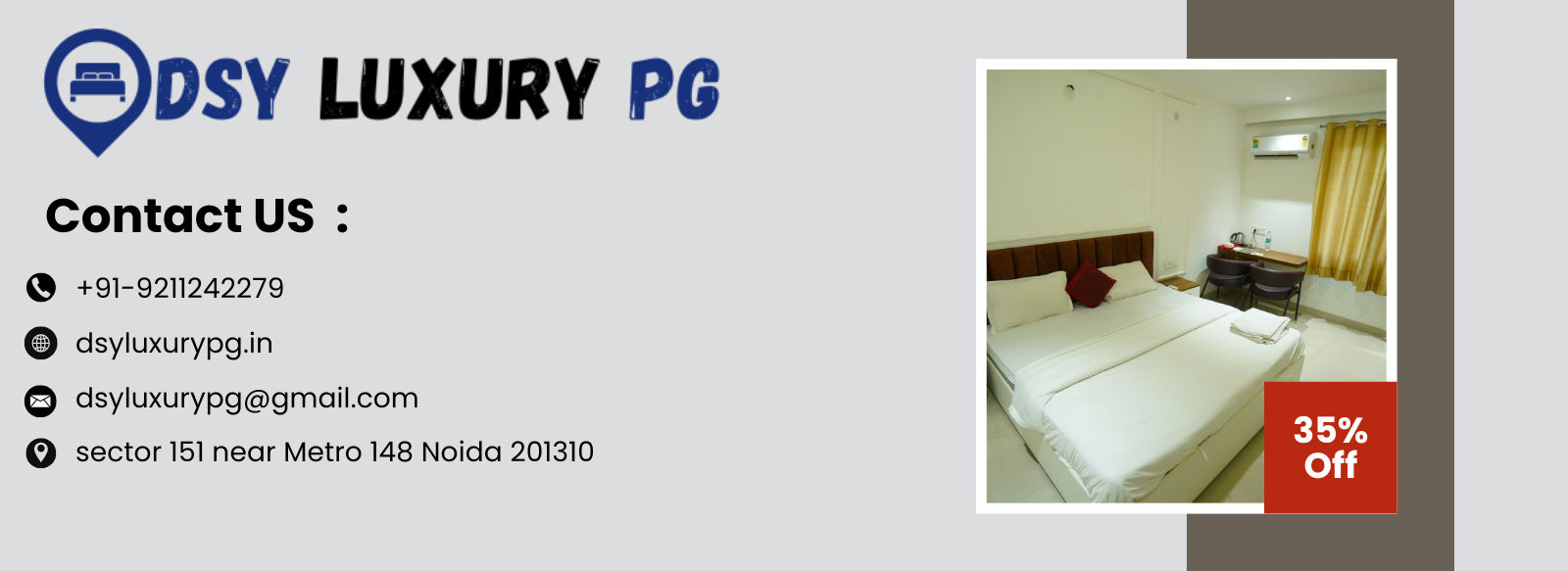 Contact us - Dsy Luxury PG