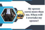 My spouse earns more than me. When will I overtake my spouse