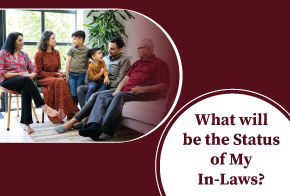 What will be the status of my in-laws