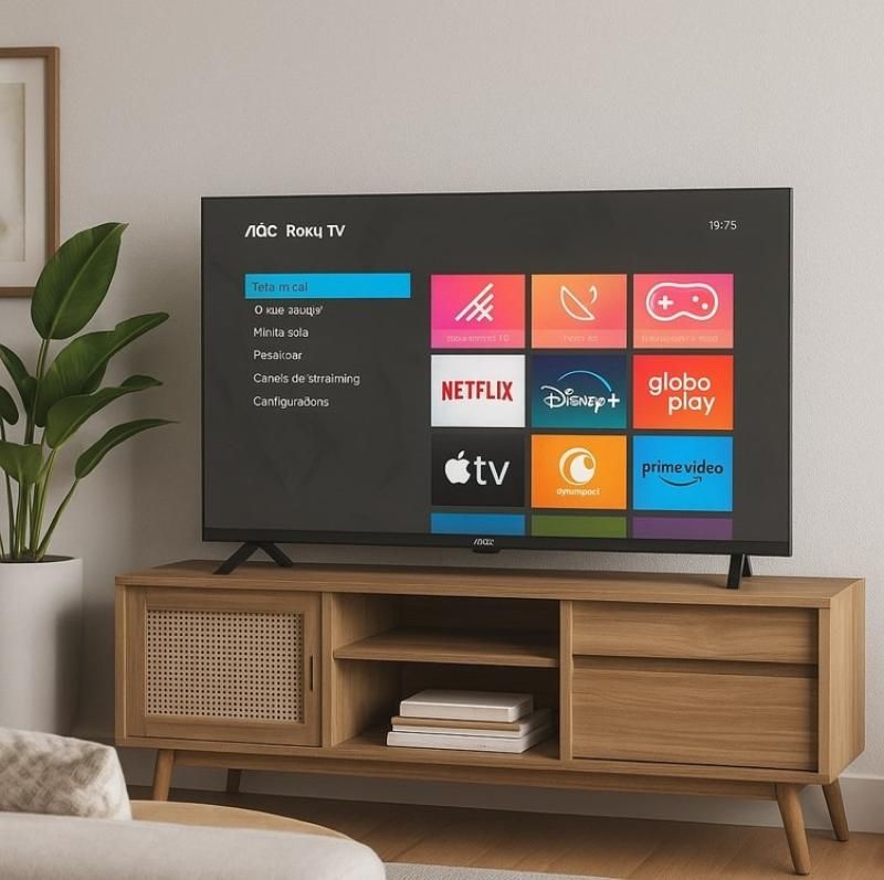 Smart TV 40 AOC Roku TV DLED Full HD 40S5045/78G - Bivolt