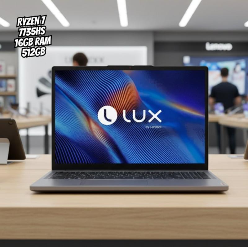 Notebook Lenovo IdeaPad Slim 3, AMD Ryzen 7 7735HS, 16GB RAM, AMD Radeon Graphics, SSD 512GB, 15.3