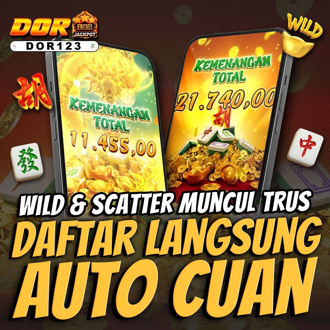 Galeri foto DOR123 > Link Slot PG Soft Mahjong Dengan Wild Tanpa Henti Auto Cuan di Yogyakarta